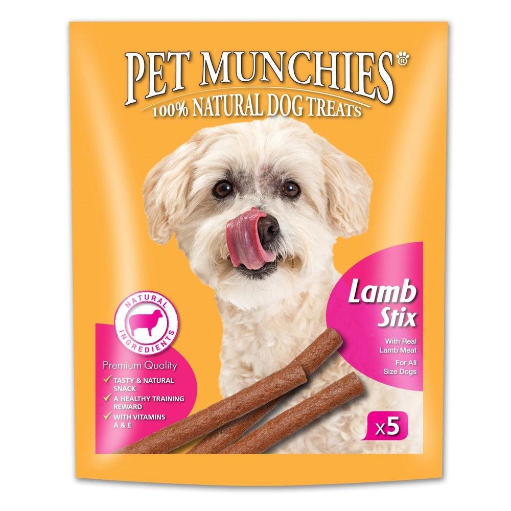 Pet Munchies Lamb Stix 10x5 - North East Pet Shop Pet Munchies