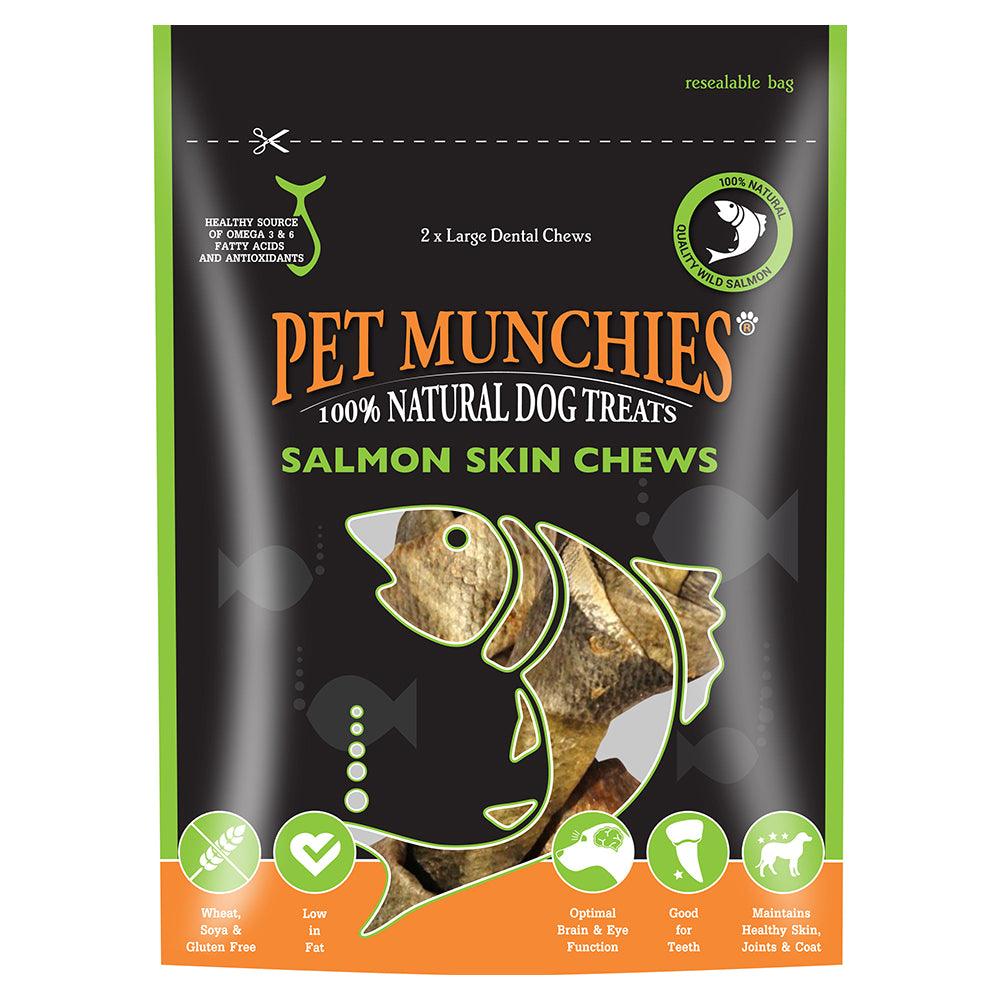 Pet Munchies Salmon Chews Large 6x125g - North East Pet Shop Pet Munchies