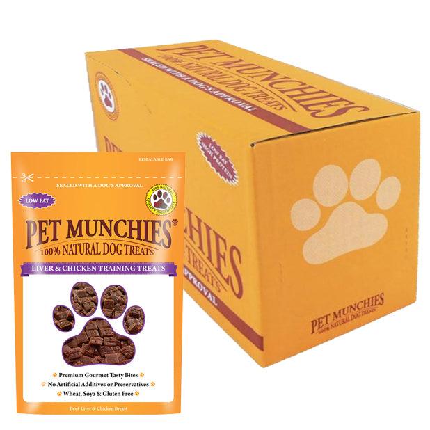 Pet Munchies Training Treat Liver 8x50g - North East Pet Shop Pet Munchies