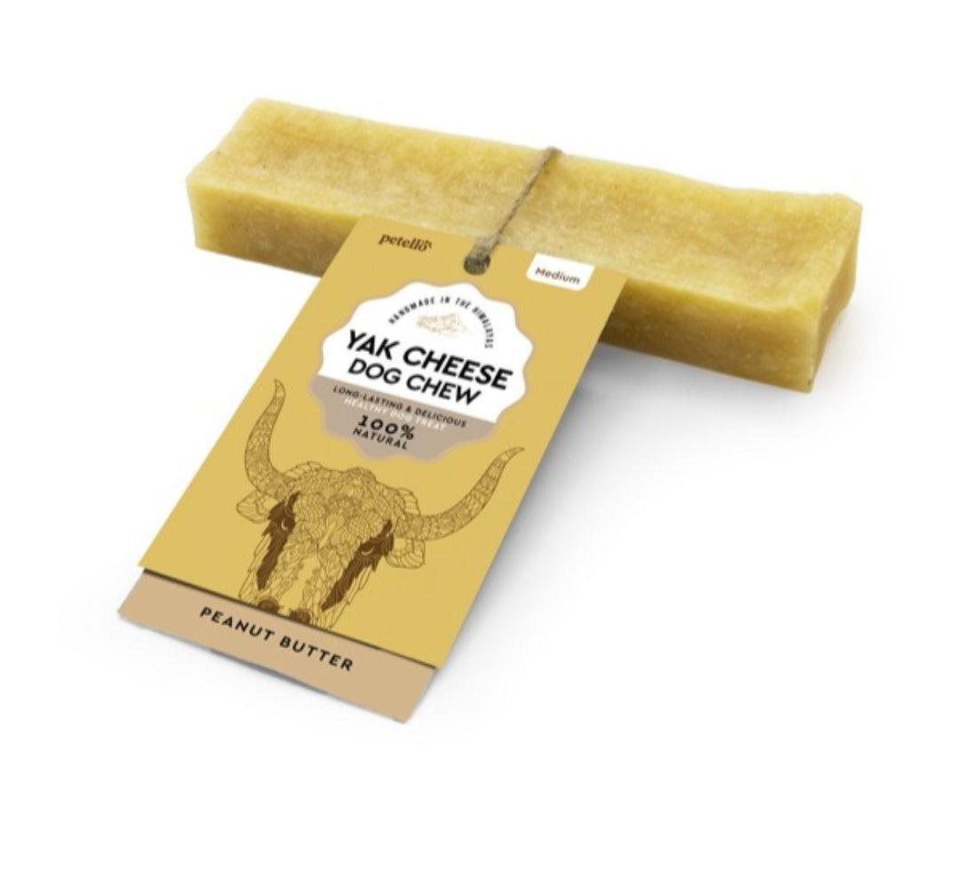 Petello Yak Cheese with Peanut Butter Dog Chew - North East Pet Shop Petello