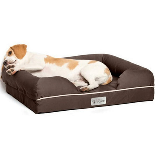 PetFusion Ultimate Dog Lounge Brown Small - North East Pet Shop PetFusion