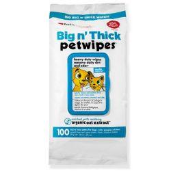 Petkin Big n Thick Pet Wipes, 100pcs - North East Pet Shop Petkin