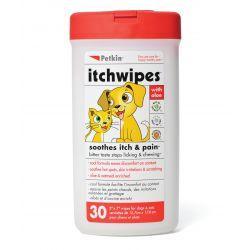 Petkin Itch Stop Wipes, 30pcs - North East Pet Shop Petkin