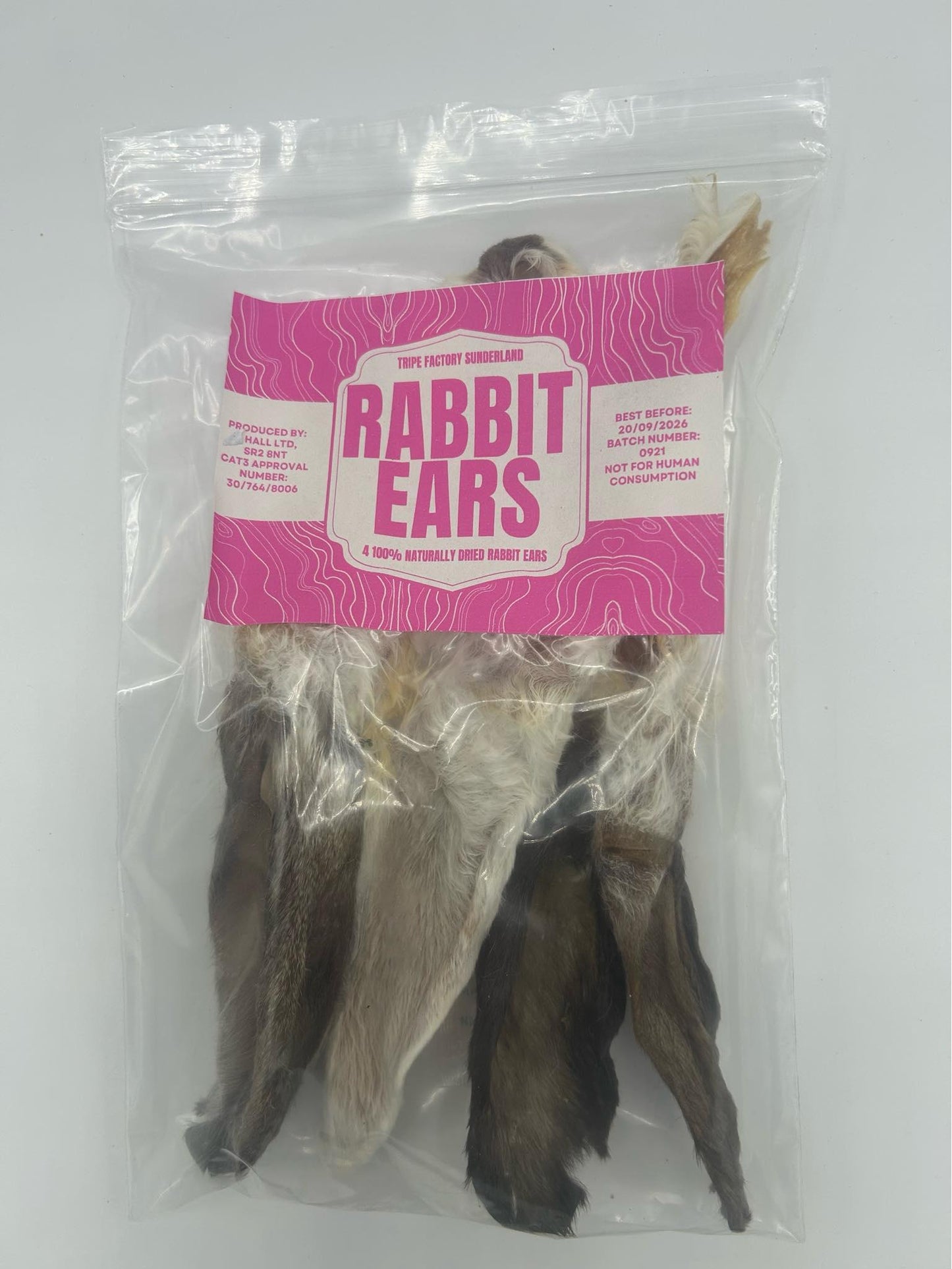 Pigs Ear Large - Tripefactory Sunderland - Natural Dried Dog Treats - North East Pet Shop Tripefactory Sunderland