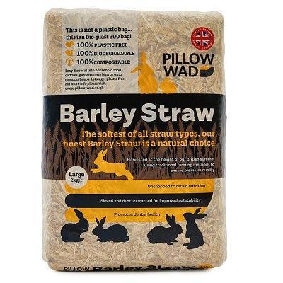 Pillow Wad Bio Barley Straw Large 2kg - North East Pet Shop Pillow Wad