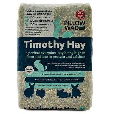 Pillow Wad Bio Timothy Hay Large - North East Pet Shop Pillow Wad