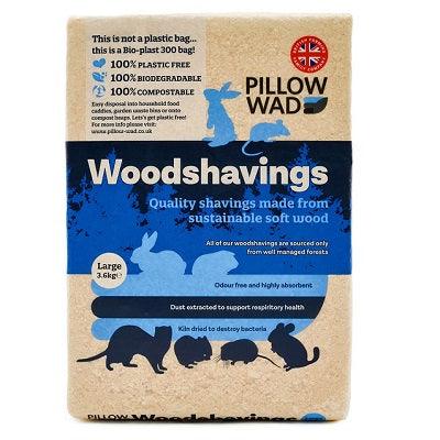 Pillow Wad Bio Woodshavings Large - North East Pet Shop Pillow Wad