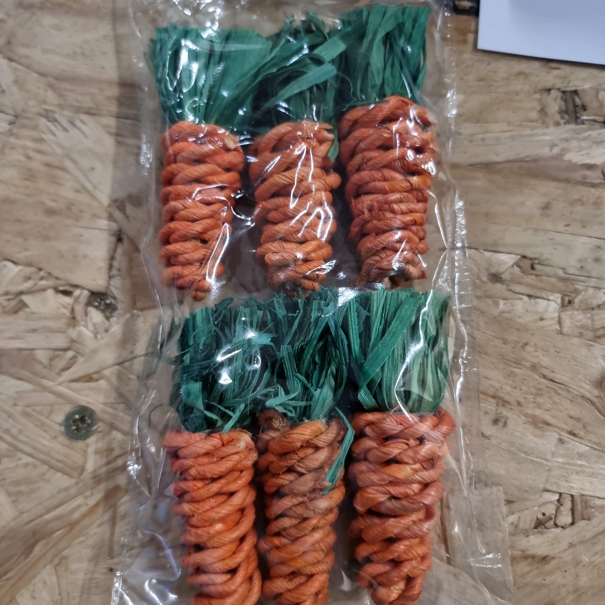 Play n Toss Sisal Carrots - North East Pet Shop Critters Choice