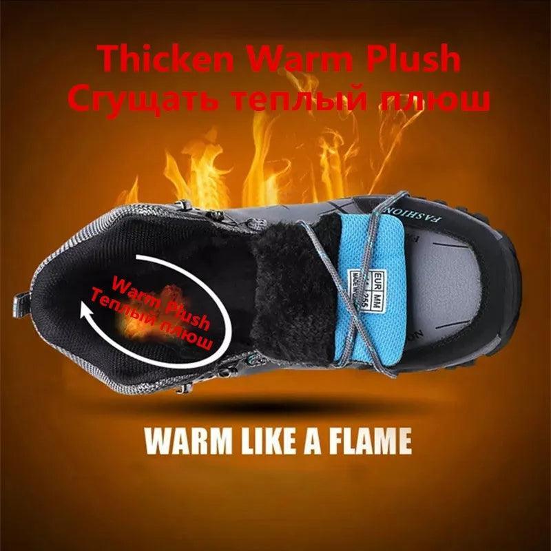 Plush Men's Walking / Hiking Boots - North East Pet Shop North East Pet Shop