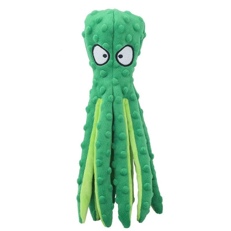 Plush Squeak & Crinkle Octopus - North East Pet Shop North East Pet Shop