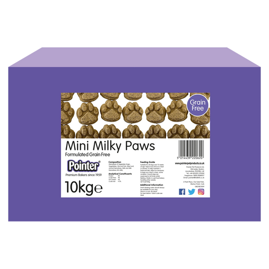 Pointer Milky Mini Paws 1kg - North East Pet Shop Pointer