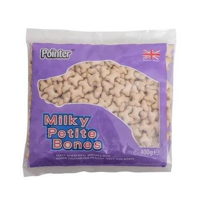 Pointer Milky Petite Bones 6x400g - North East Pet Shop Pointer