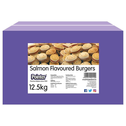 Pointer Salmon Burgers - North East Pet Shop Pointer