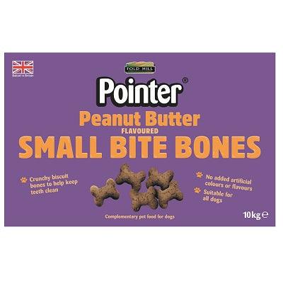 Pointer Small Peanut Butter Bites - North East Pet Shop Pointer