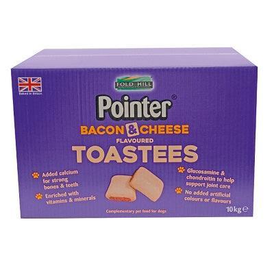 Pointer Toastees Bacon & Cheese 10KG - North East Pet Shop Pointer