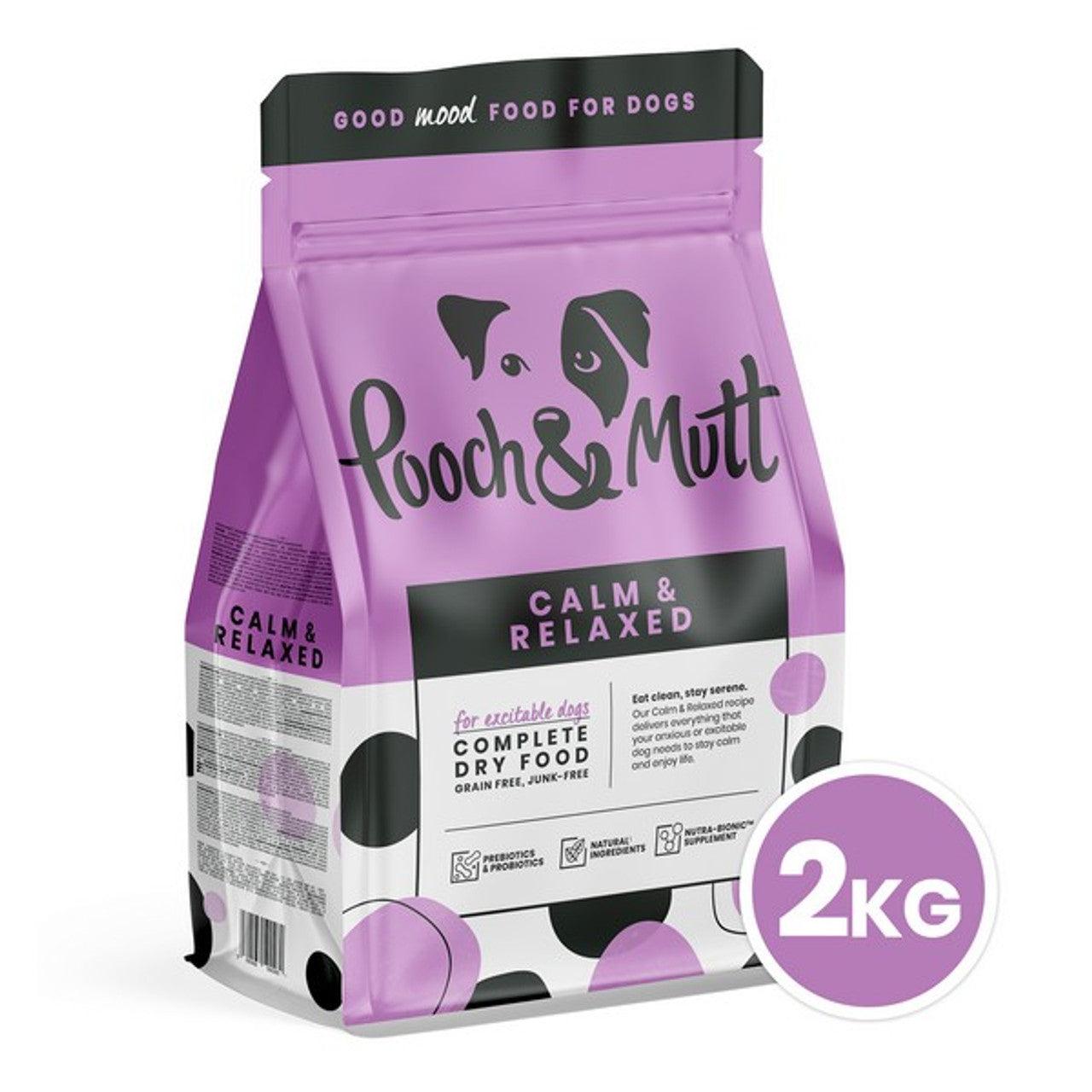 Pooch & Mutt Calm & Relaxed Premium Dog Food 2kg - North East Pet Shop Pooch & Mutt