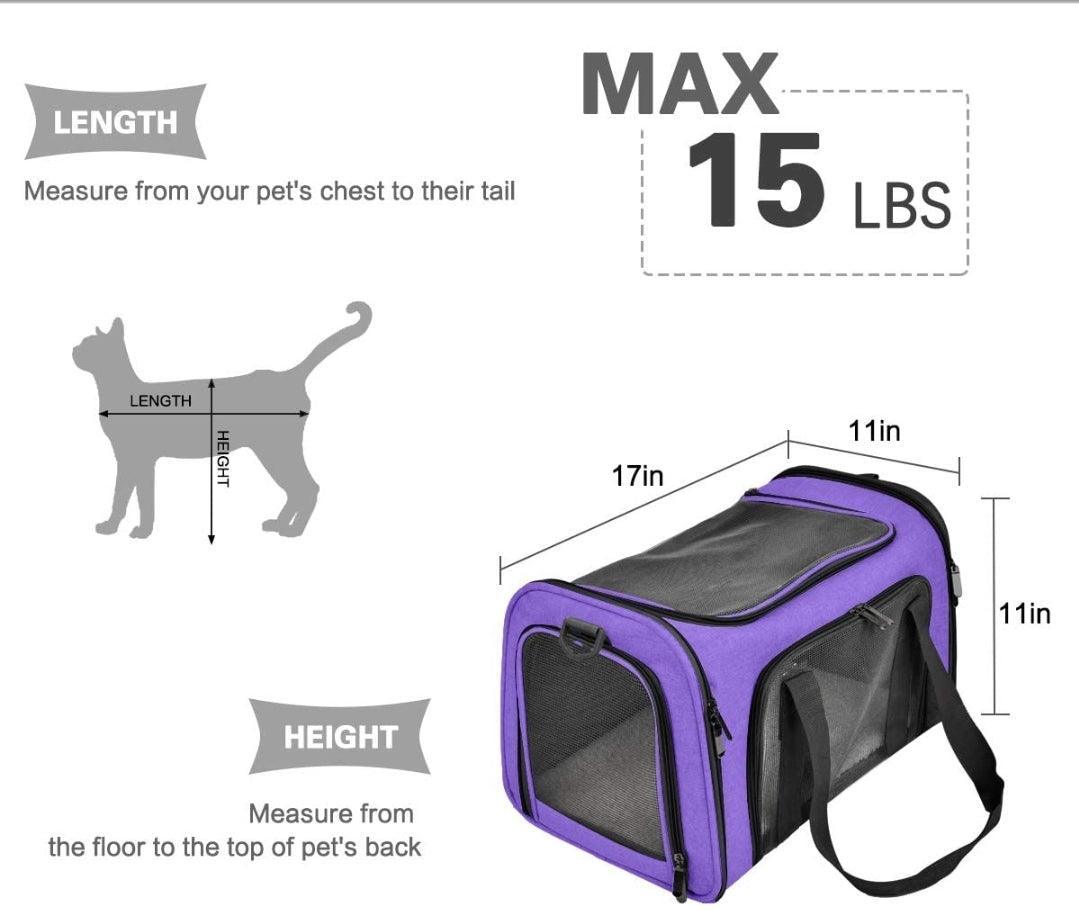 Portable Fabric Pet Carrier - Dog Shack UK - North East Pet Shop Dog Shack UK