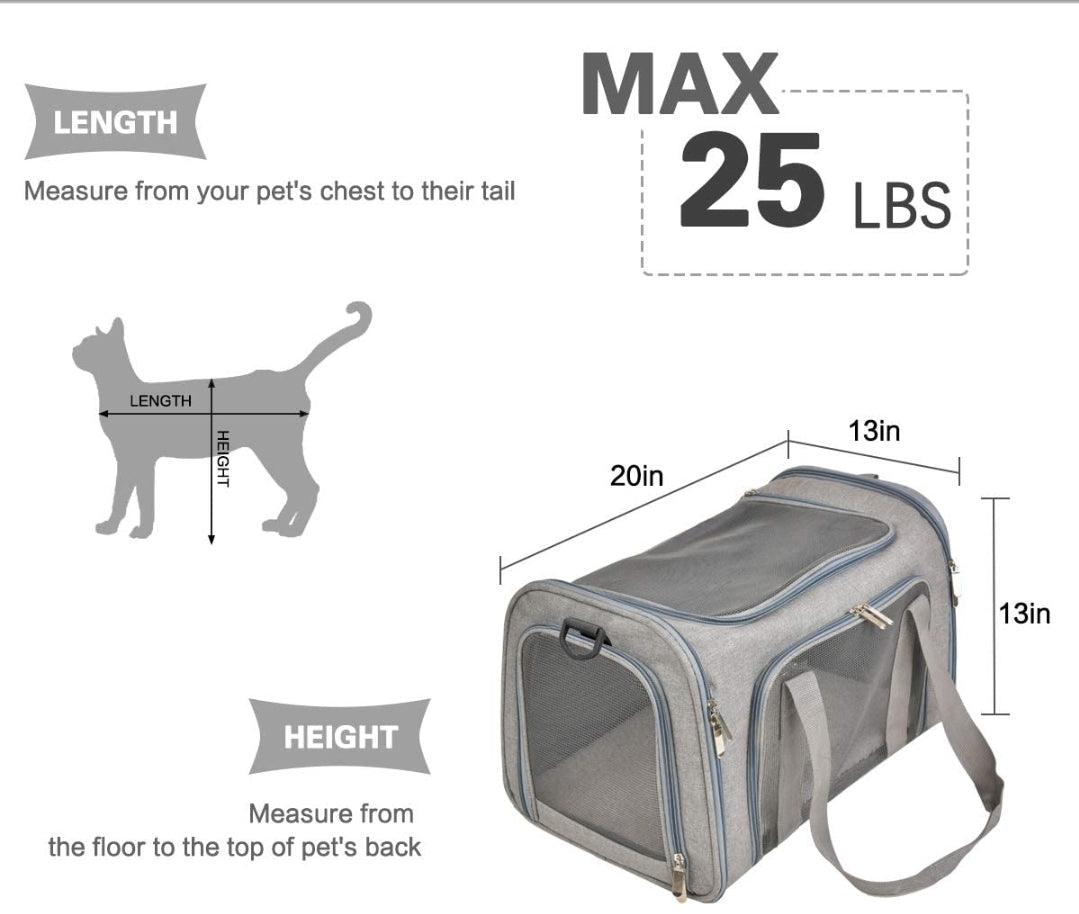 Portable Fabric Pet Carrier - North East Pet Shop North East Pet Shop