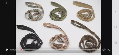 Military Grade Tactical Dog Harness Set