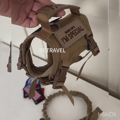 Tactical Cat Harness & Lead