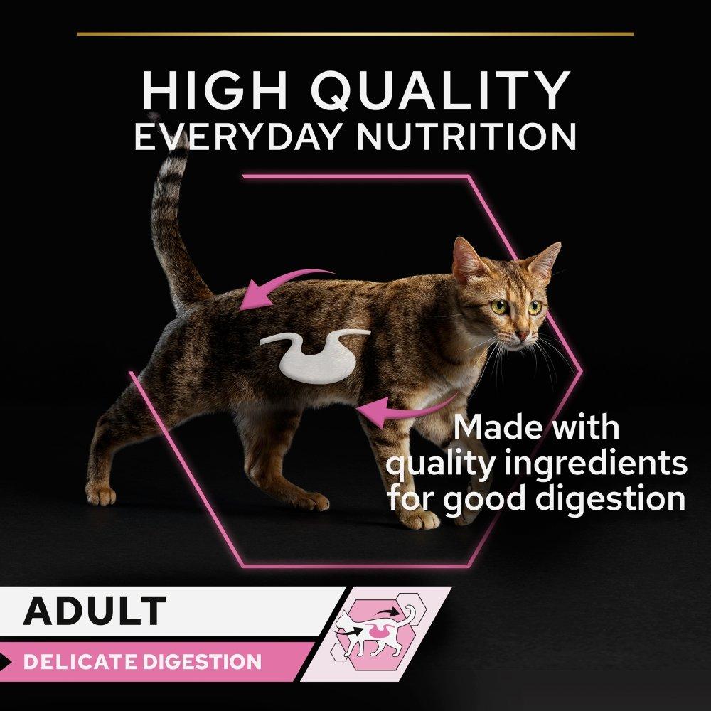 Pro Plan Adult 1+ Delicate Digestion with Ocean Fish Gravy Pouches 10 x 85g - North East Pet Shop Purina