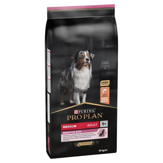 Pro Plan Dog Medium Sensitive Skin Salm - North East Pet Shop Pro Plan