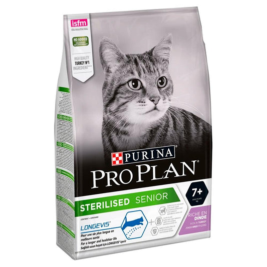 Pro Plan Steri Senior LONGEVIS Trky - North East Pet Shop Pro Plan