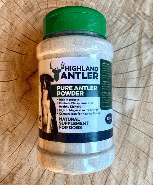Pure Antler Powder (Supplement) 500ml - North East Pet Shop Highland