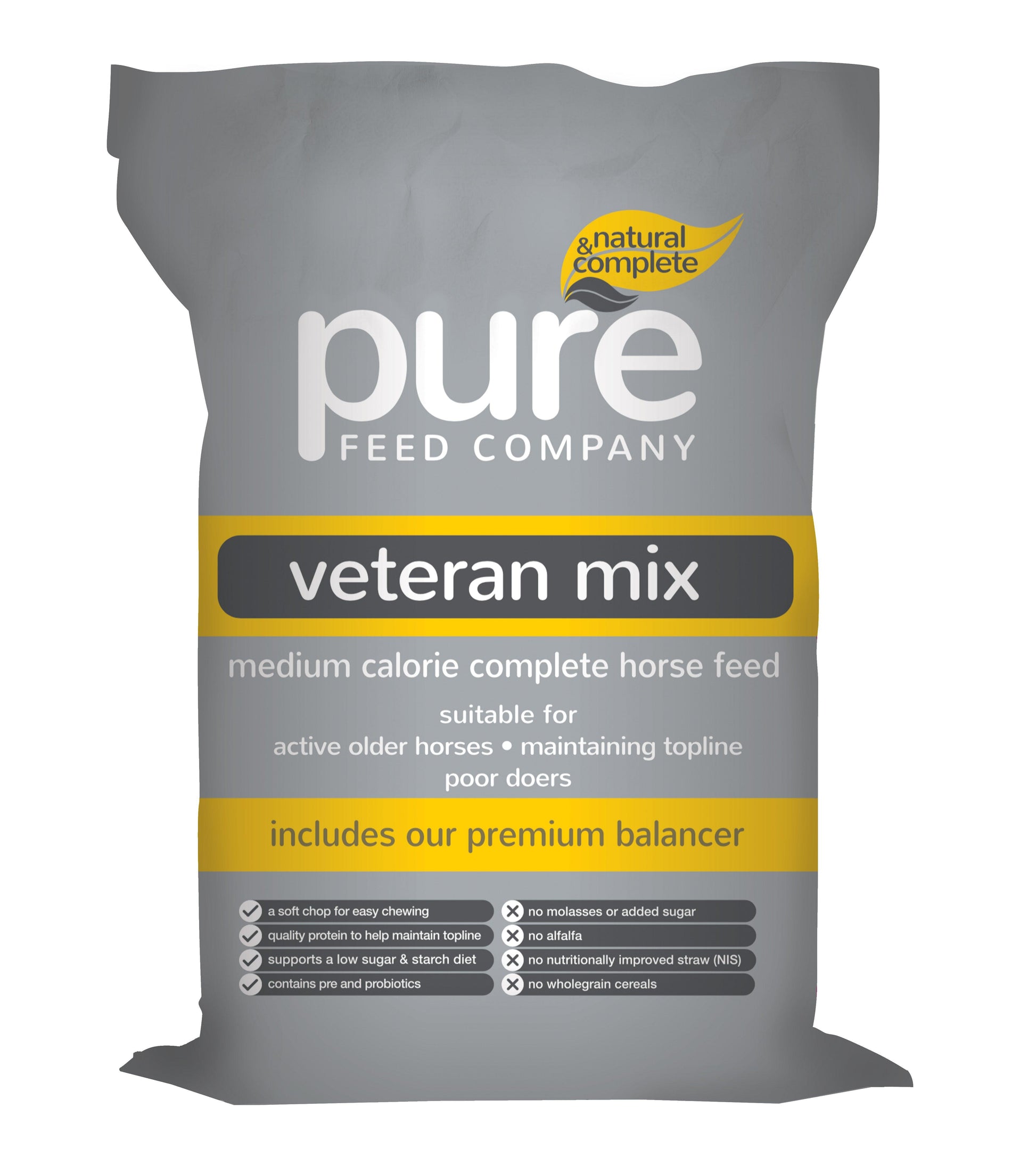 Pure Feed Pure Veteran Mix - North East Pet Shop Pure Feed Company