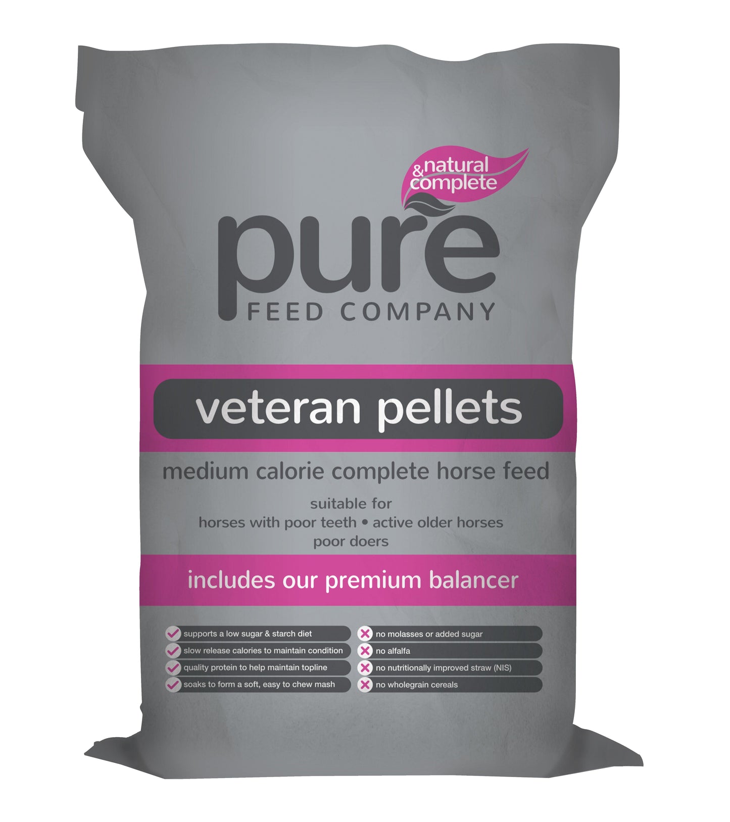 Pure Feed Pure Veteran Pellets - North East Pet Shop Pure Feed Company