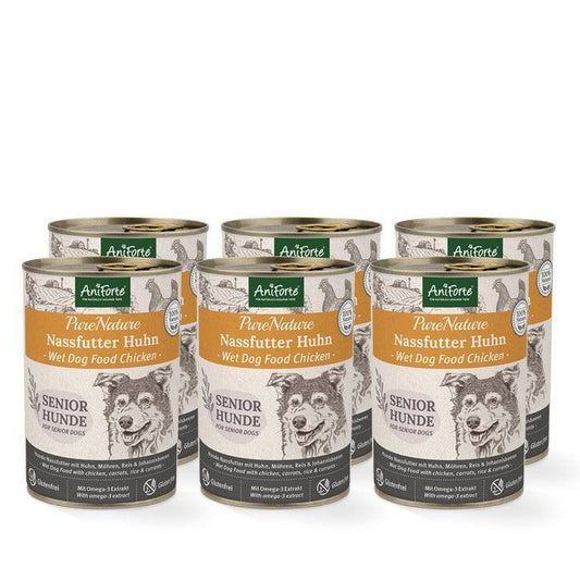PureNature Chicken - Wet food for Senior Dogs - 6 x 400g - North East Pet Shop Aniforte