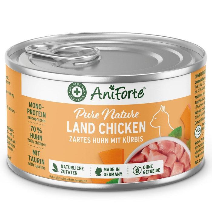 PureNature Country Chicken - Wet Food for Cats - 6 x 400 g - North East Pet Shop Aniforte