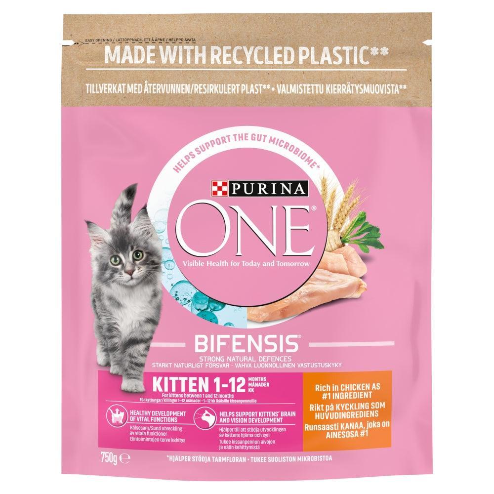 Purina One Kitten Chicken 4x750g - North East Pet Shop Purina One