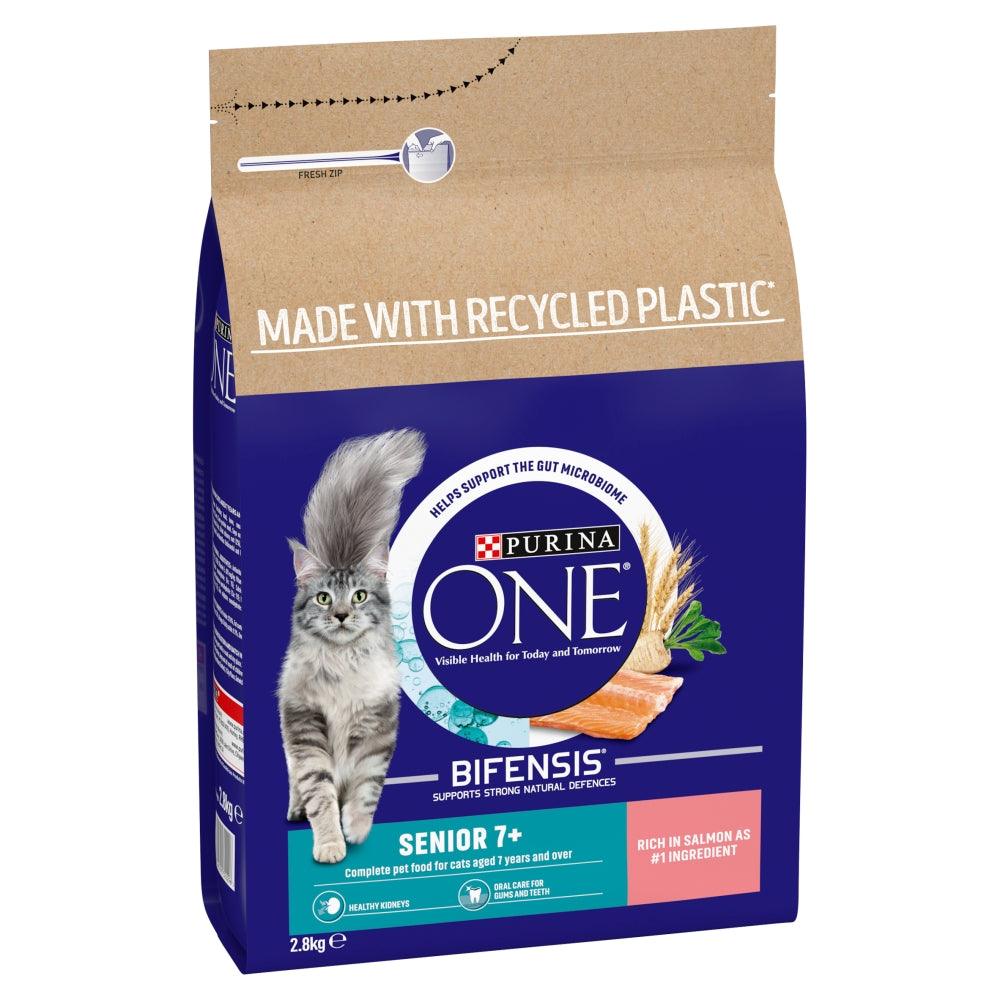 Purina One Senior 7+ Cat Salmon - North East Pet Shop Purina One