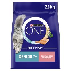 Purina One Senior Cat 7+ Salmon, 2.8kg - North East Pet Shop Purina