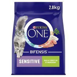 Purina One Sensitive Cat Turkey, 2.8kg - North East Pet Shop Purina