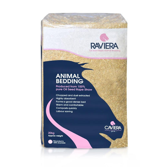 Raviera Rape Straw Bedding - North East Pet Shop Caviera