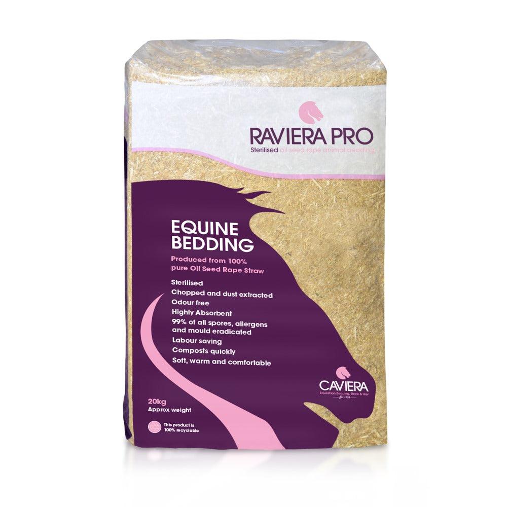 RavieraPro Sterilise Rape Straw Bed - North East Pet Shop Caviera