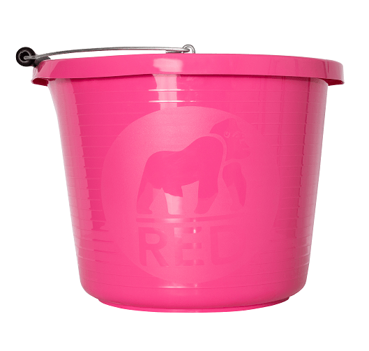 Red Gorilla Premium Bucket Pink - North East Pet Shop Red Gorilla