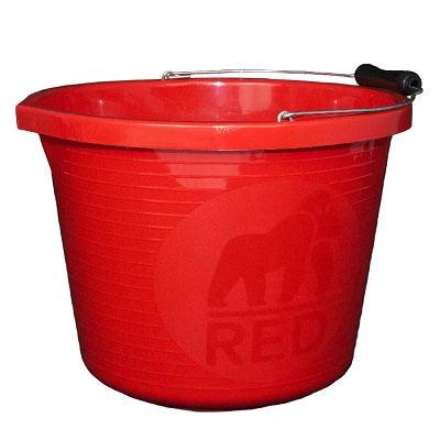 Red Gorilla Premium Bucket Red - North East Pet Shop Red Gorilla