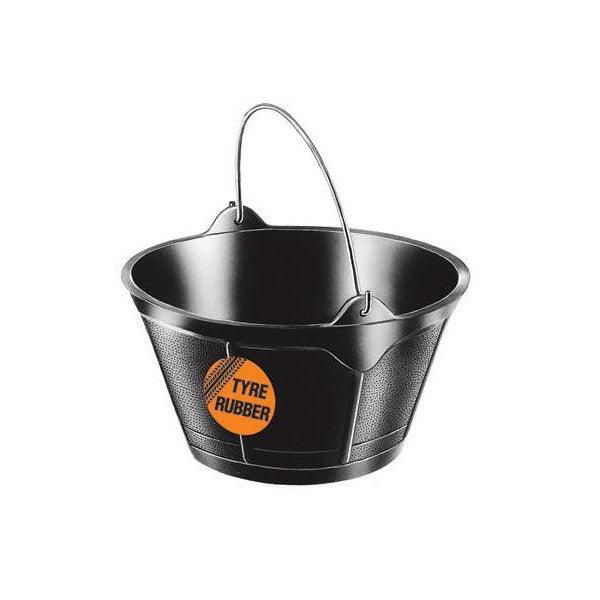 Red Gorilla Rubber Feed Bucket - North East Pet Shop Red Gorilla