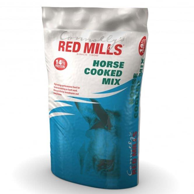 Red Mills Horse Cooked Mix 14% 25kg - North East Pet Shop Red Mills