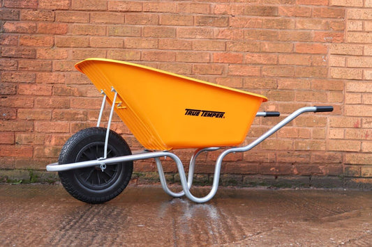 Reliance Yellow HDPE Wheelbarrow 110L - North East Pet Shop Reliance