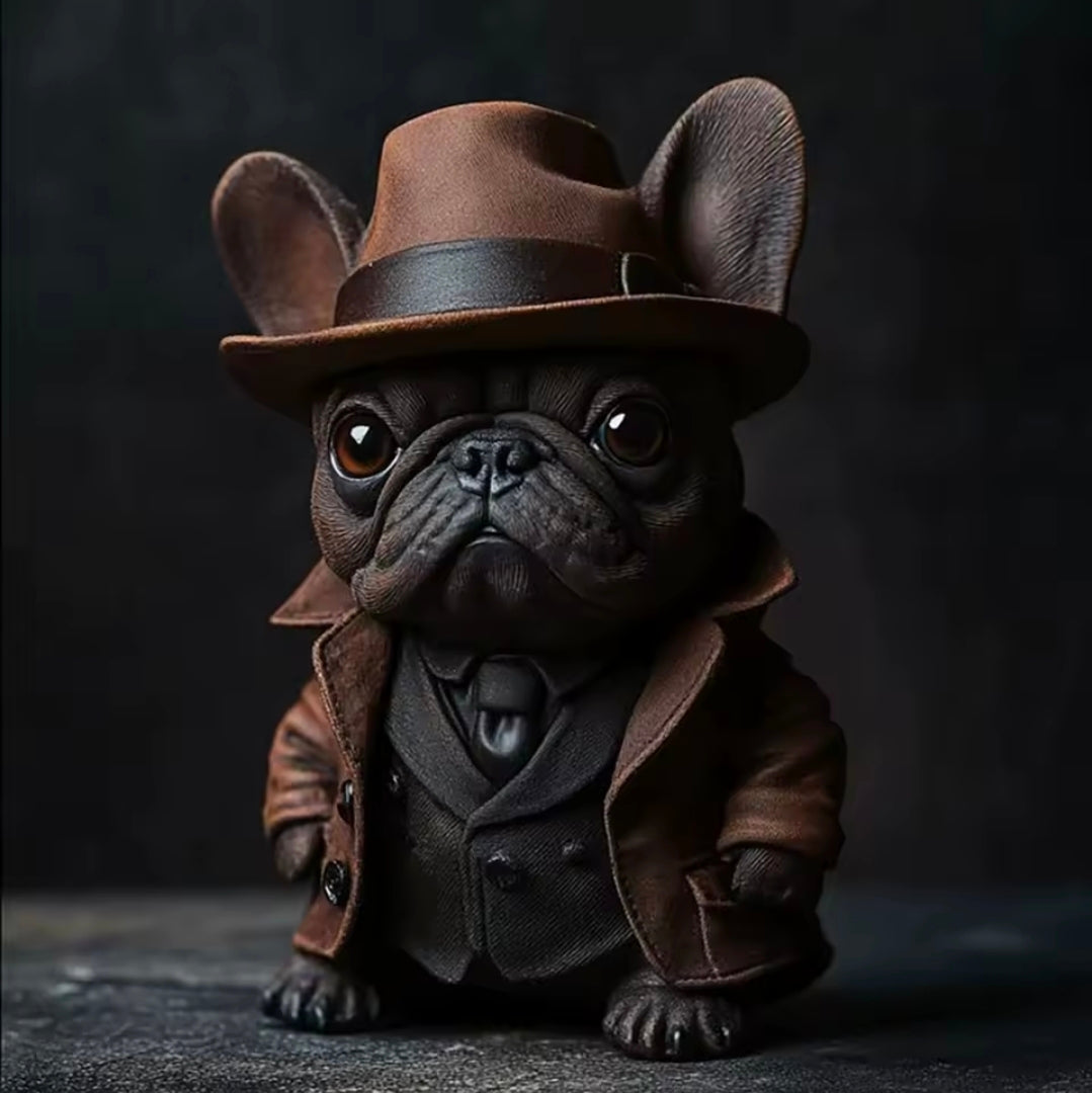 Gentleman Bulldog Statue