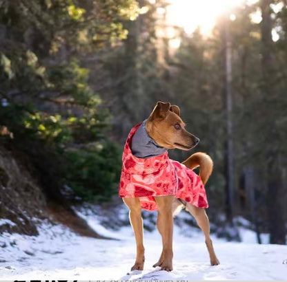 Dog Shack Winter Sherpa Dog Coat.