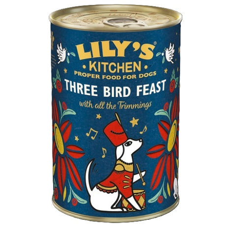 Dog Christmas Three Bird Feast 400g