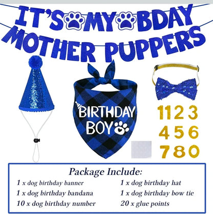 Dog Birthday Decorations - Multi Sizes