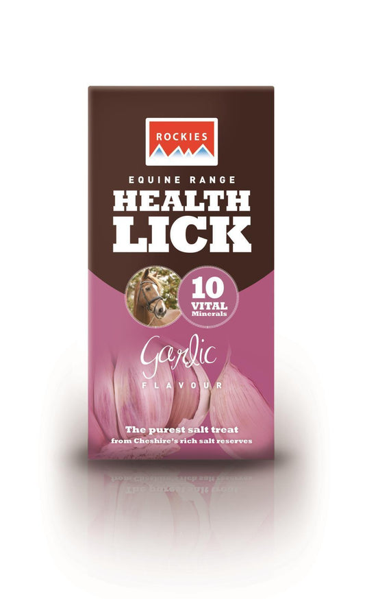 Rockies Garlic Lick 2kg - North East Pet Shop Rockies