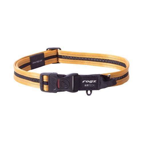 Rogz AirTech Classic Collar Burnt Ochre XL - North East Pet Shop Rogz