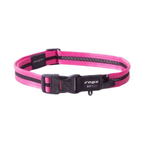 Rogz AirTech Classic Collar Sunset Pink XL - North East Pet Shop Rogz